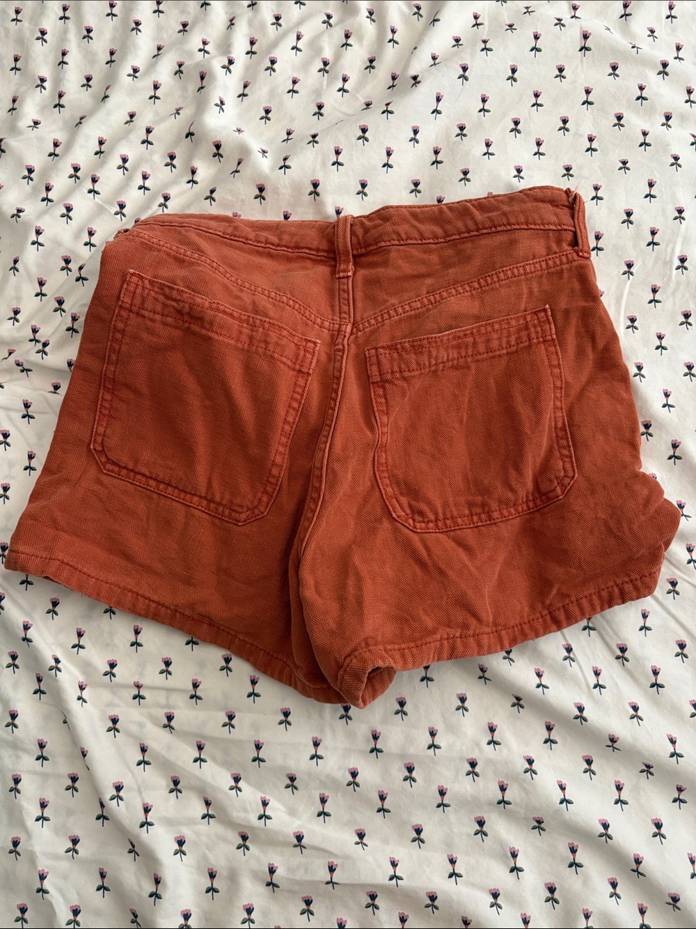 Universal Thread High-Waist Rust Utility Shorts - Picture 3 of 3